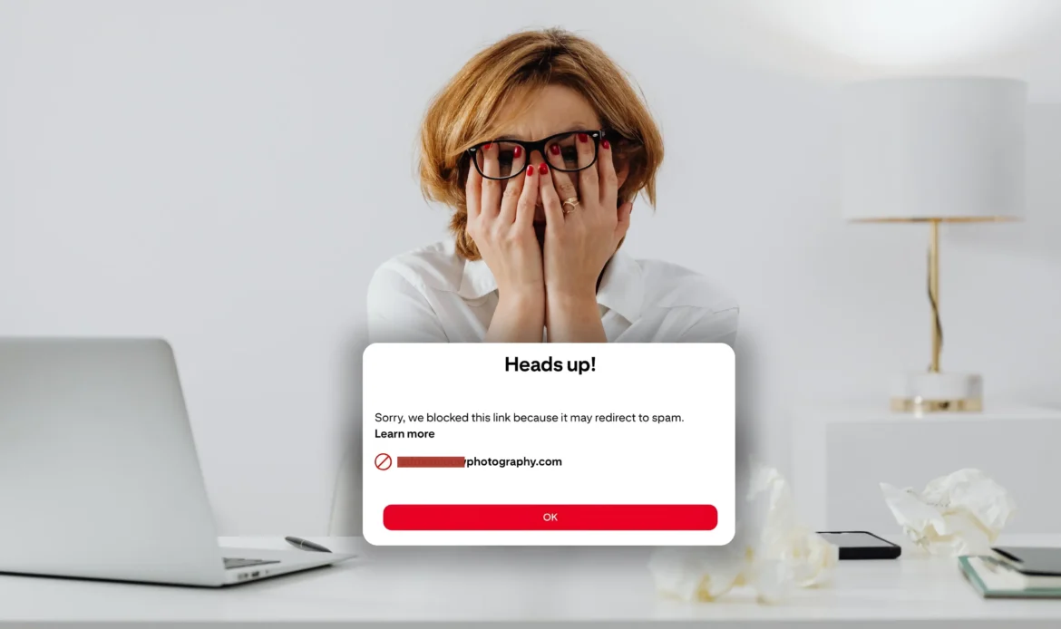 Pinterest Started Blocking More Domains